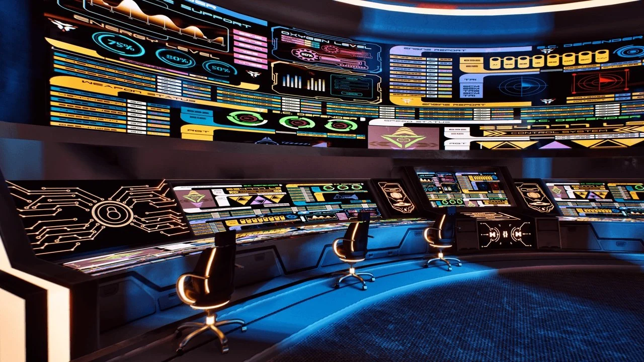 ランドバーグスタジオ Space Cruiser Virtual Standing Film Set — L.A. & ABQ Castle Studios